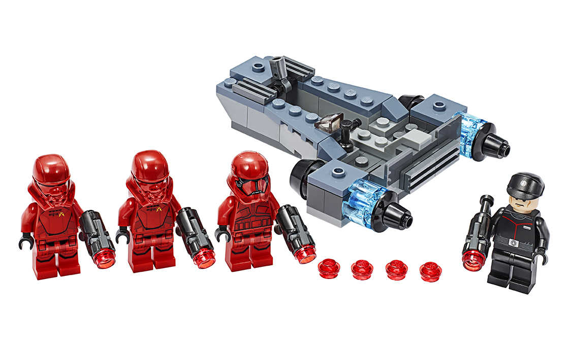 Конструктор LEGO Бойовий набір штурмовики ситхів 105 деталей 75266, фото №2