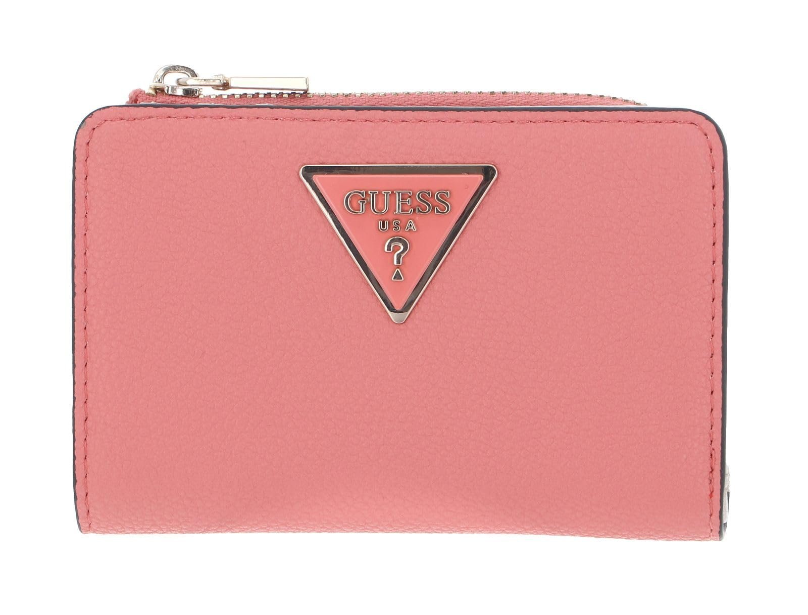 Гаманець GUESS Laurel SLG Medium Zip Around Корал, кораловий, фото №3