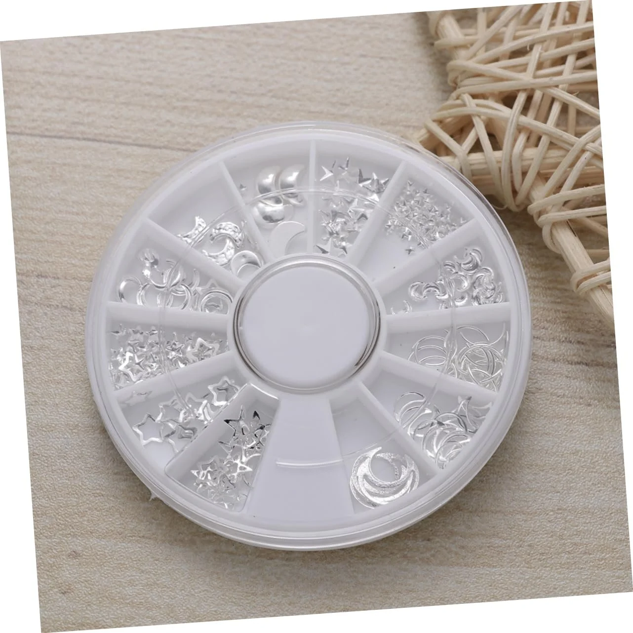 Металлические украшения для ногтей FRCOLOR 3 шт разных форм для натуральных и искусственных ногтей, фото №8 Металлические украшения для ногтей FRCOLOR 3 шт разных форм для натуральных и искусственных ногтей, фото №8