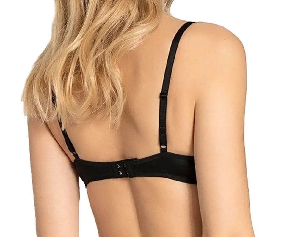 Бюстгальтер Triumph Soft Sensation WP X на каждый день полноразмерная чашка черный 40D (90D), фото №2