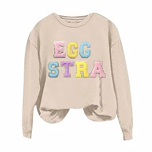 Свитшот Generisch Однотонный С V-образным Вырезом - Фото 1