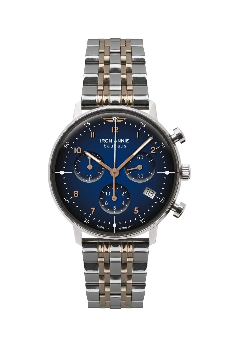 Хронограф Iron Annie Bauhaus Lady 5089MB-3, Розовое золото, серебро, Минималистичный, фото №1 Хронограф Iron Annie Bauhaus Lady 5089MB-3, Розовое золото, серебро, Минималистичный, фото №1