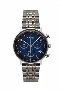 Хронограф Iron Annie Bauhaus Lady 5089MB-3, Розовое золото, серебро, Минималистичный - Фото 1