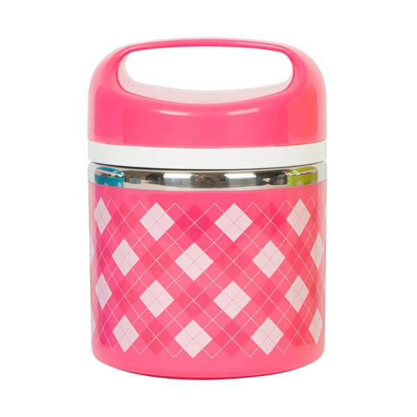 Ланч бокс UNIQUE UN-1520 на 1 литр Розовый, фото №1 Ланч бокс UNIQUE UN-1520 на 1 литр Розовый, фото №1