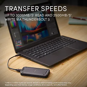 SSD-накопитель SanDisk PROFESSIONAL PRO-G40 1 TB Mobile Rugged NVMe Thunderbolt 3 USB-C synthetic.ua - Фото 1