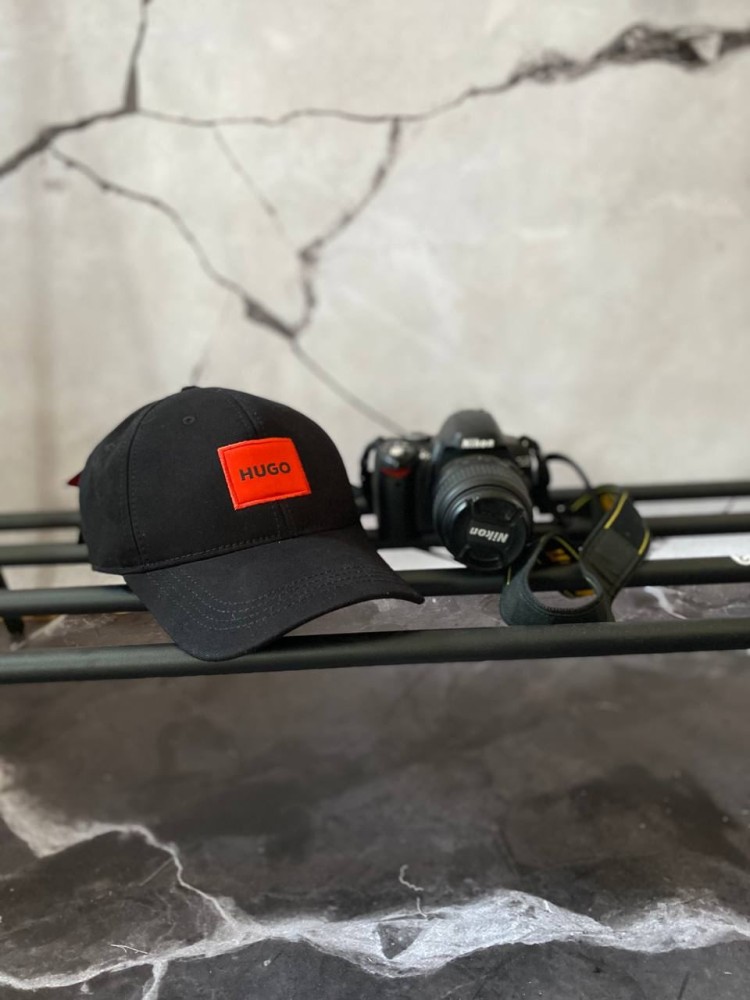 Кепка Hugo чорна, фото №3