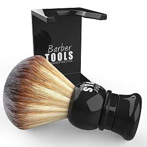 Помазок для бритья BARBER TOOLS 23 мм синтетический ворс synthetic.ua - Фото 1