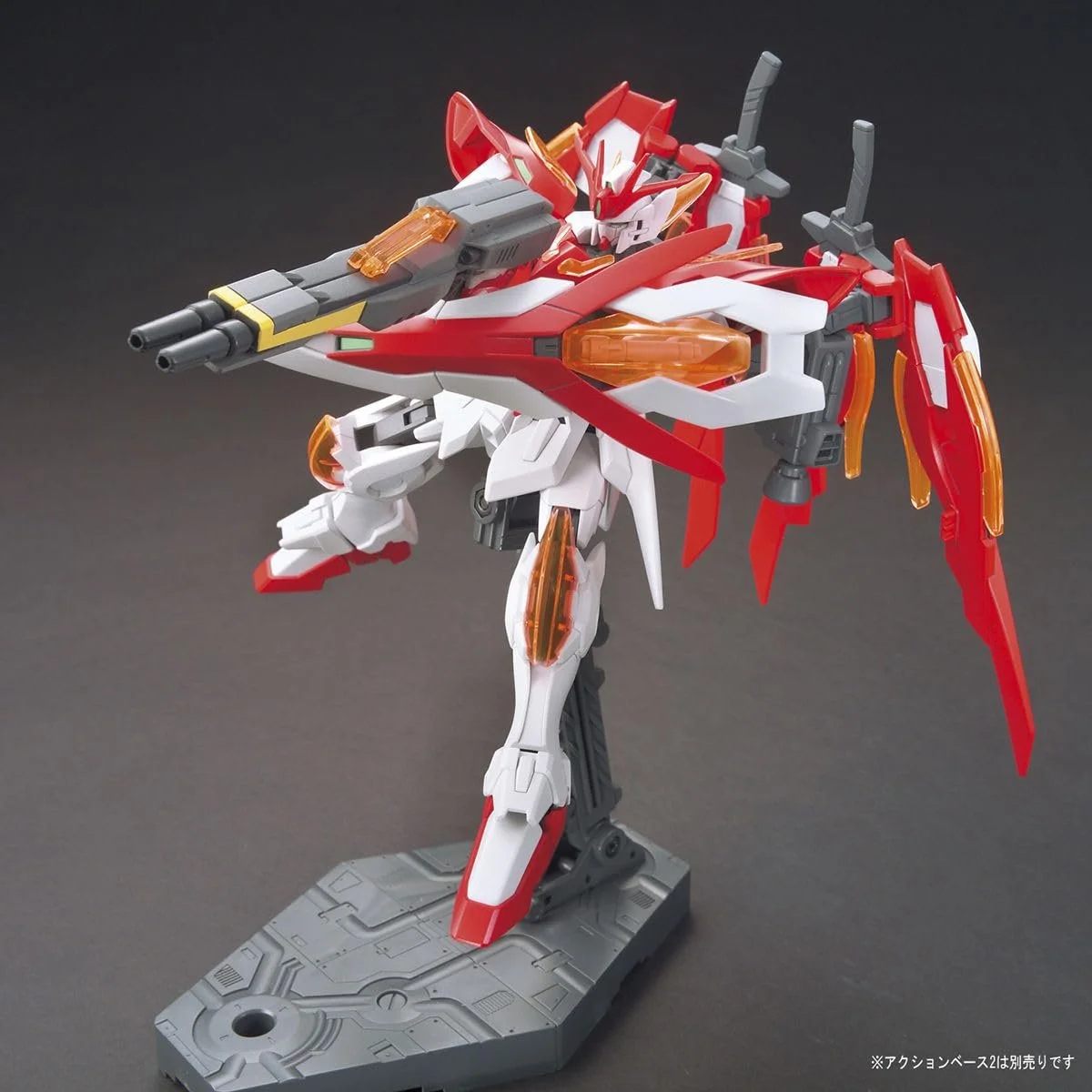 Сборная модель Bandai Hobby Gundam Build Fighters Try #33 Wing Gundam Zero Honoo Bandai HGBF Красная, фото №4