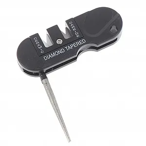 Точилка для ножів міні-кишенькова для кемпінгу, походів та кухні - Фото 1