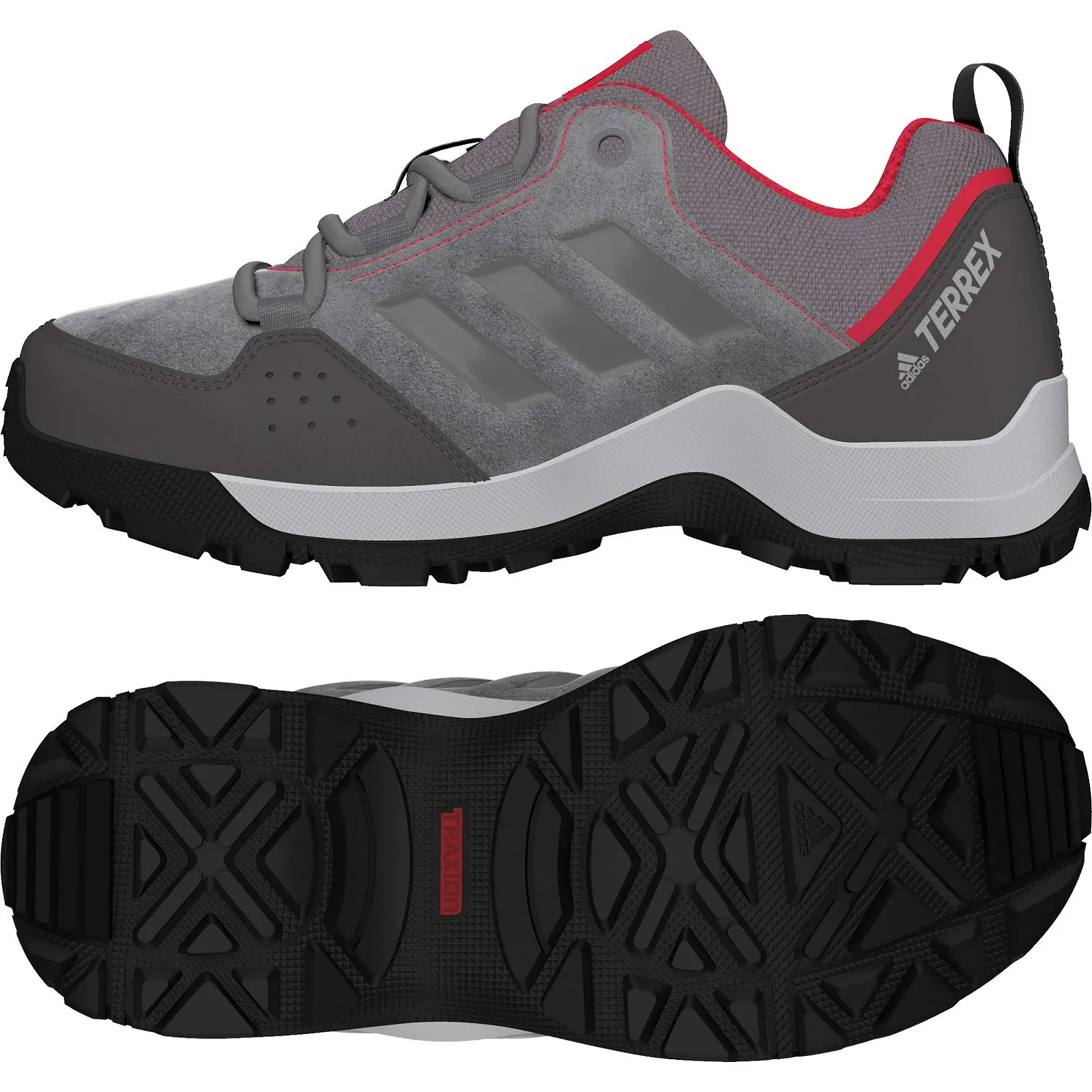 Ботинки для трекинга и походов adidas Hyperhiker K Rubmis / Gritre / Borosc, фото №3