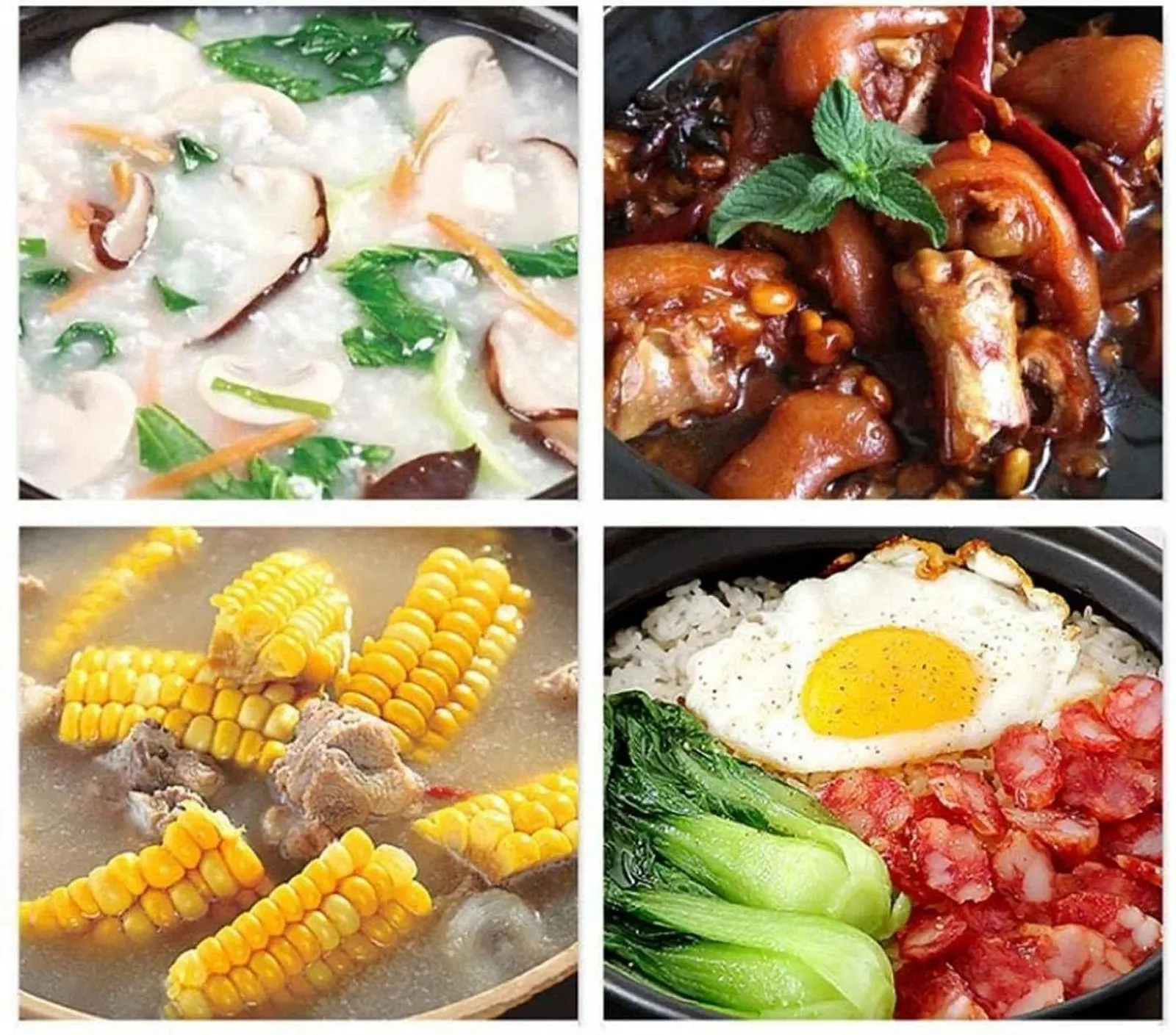 Каструля керамічна Ksamwjf для тушкування, фото №4 Каструля керамічна Ksamwjf для тушкування, фото №4