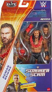 Фігурка Mattel WWE Elite Collection, Roman Reigns Set, SummerSlam з компонентами William Shelf для іншої фігурки, JCJ55, багатокольорова synthetic.ua - Фото 1