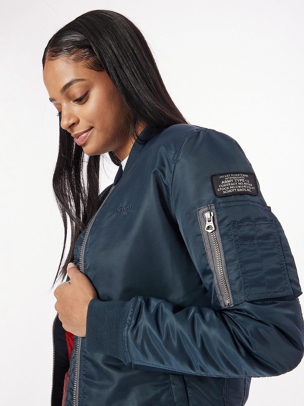 Бомбер Schott NYC Damen Airforcewrs Schott, фото №5