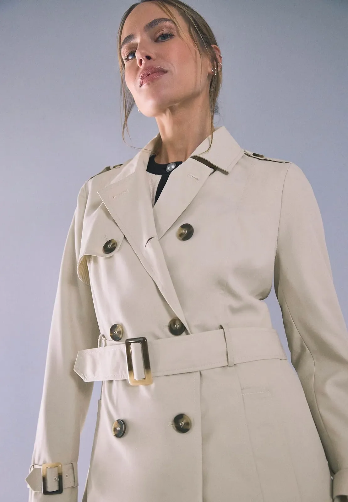 Тренч zero Женский с поясом, фото №4 Тренч zero Женский с поясом, фото №4