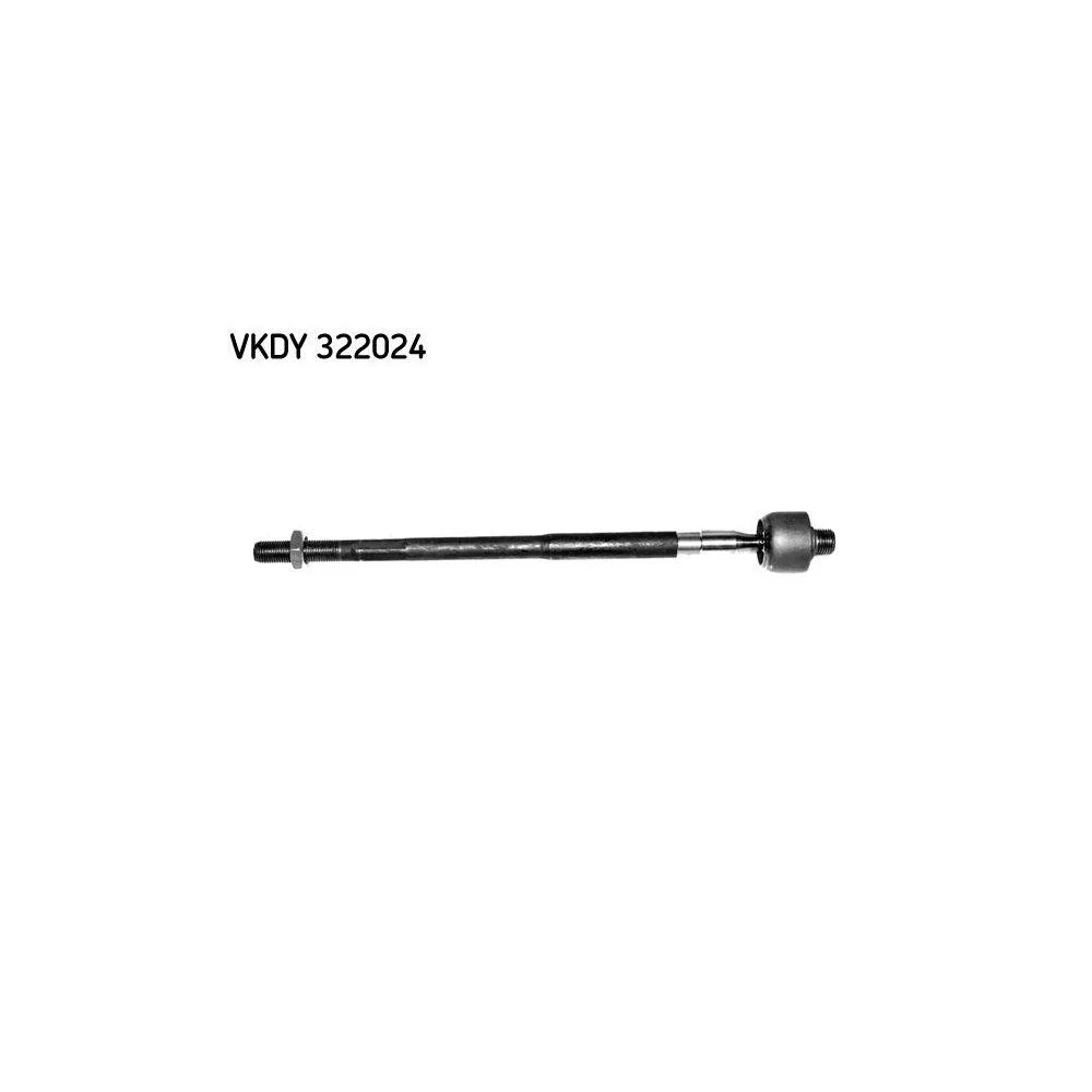 Осьовий шарнір рульової тяги SKF VKDY 322024 для FIAT, передній міст з обох сторін, фото №1
