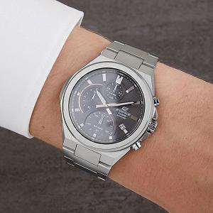 Edifice Кварцовий Аналоговий Чоловічий Годинник CA.EFB-700D-1AVUEF Сріблястий, Елегантний synthetic.ua - Фото 1