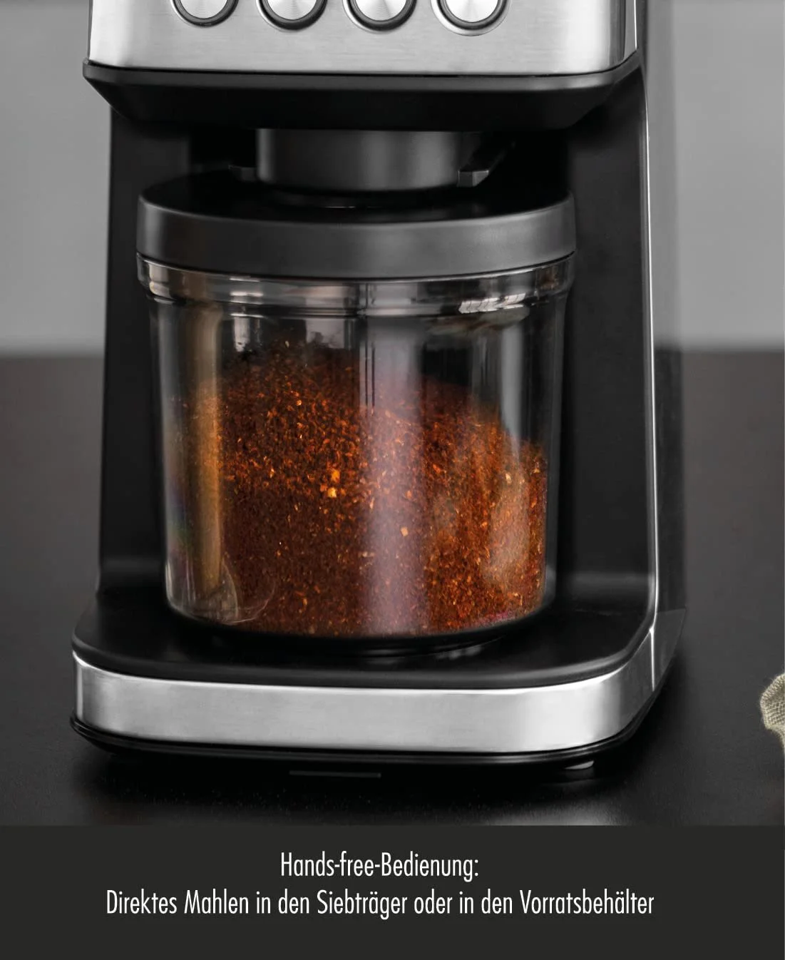 Кофемолка GASTROBACK Design Coffee Grinder Digital, 31 режим помола от мелкого до грубого, 2 автоматических режима, фото №4 Кофемолка GASTROBACK Design Coffee Grinder Digital, 31 режим помола от мелкого до грубого, 2 автоматических режима, фото №4