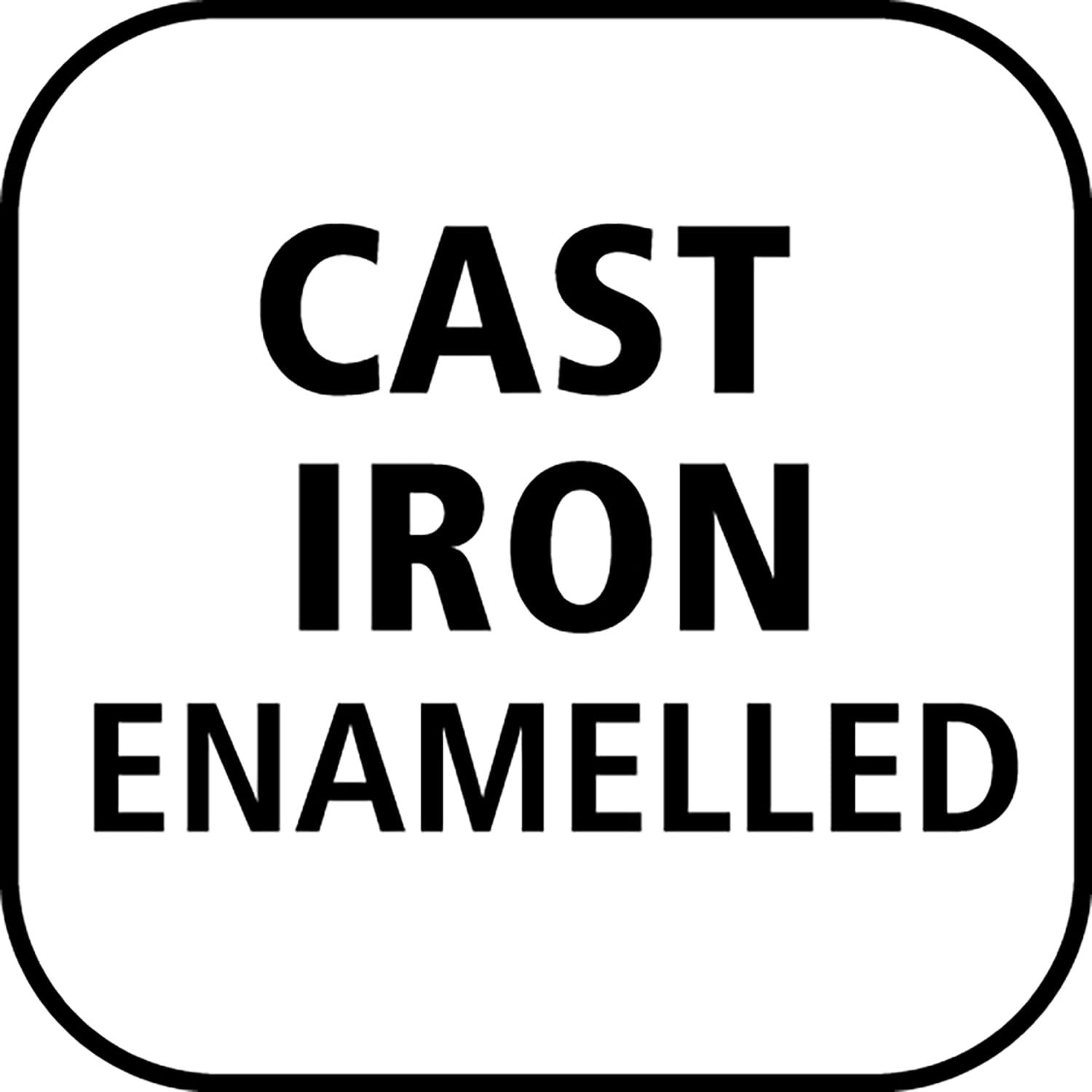 Кастрюля APS 5 STARS 88306 чугунная с крышкой 28 см 6 л антрацит, фото №6