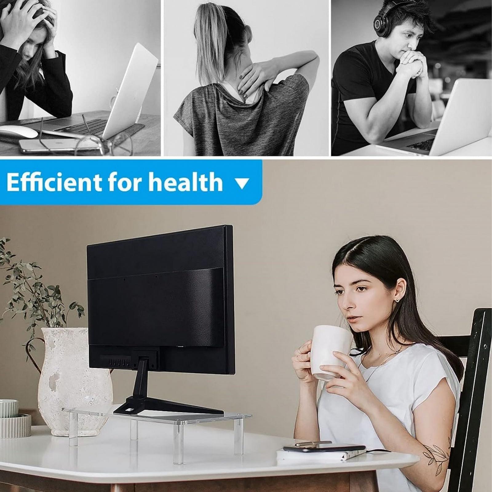 Підставка для ноутбука 8.4 см Акрилова для комп'ютера для організації робочого столу Монітор для телевізора Принтер, фото №2