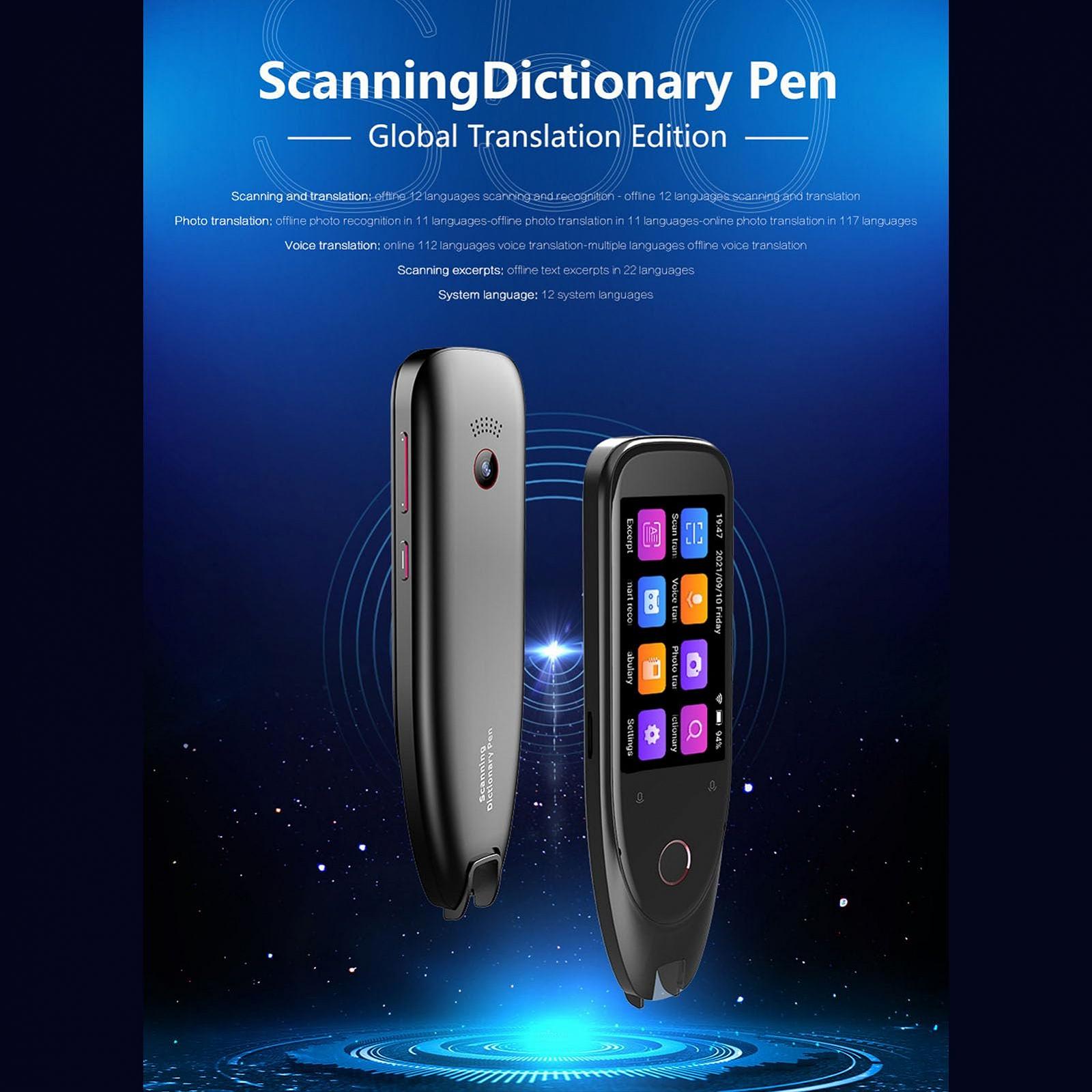Ручка для сканування і перекладу Cryfokt Потужна з подвійним мікрофоном шумозаглушення Портативний голосовий перекладач для використання в офісі, класі та бібліотеці, фото №2 Ручка для сканування і перекладу Cryfokt Потужна з подвійним мікрофоном шумозаглушення Портативний голосовий перекладач для використання в офісі, класі та бібліотеці, фото №2