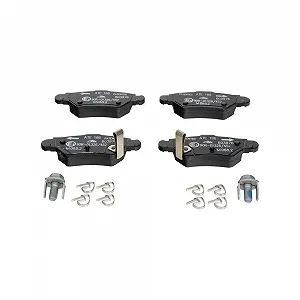 Комплект гальмівних колодок, дискове гальмо ATE 13.0460-3976.2 задня вісь для OPEL VAUXHALL - Фото 1