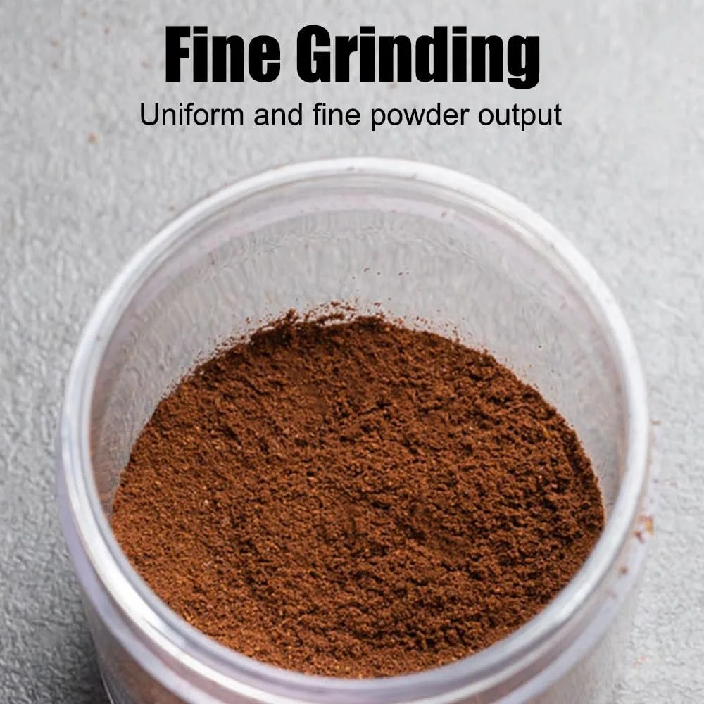 Кофемолка электрическая портативная Small Bean Mill Непрерывно регулируемый уровень помола 1250 mAh USB, фото №3