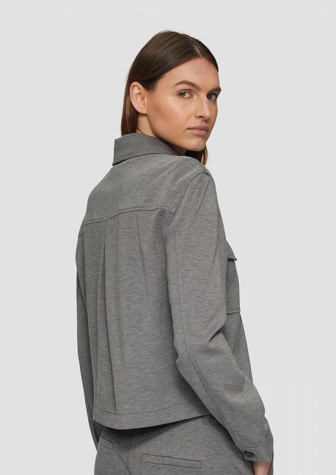 Пиджак s.Oliver Heathered Interlock Jersey, фото №3