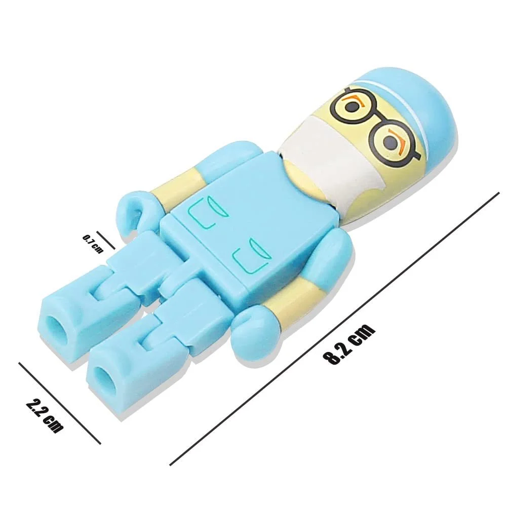 USB-накопичувач Cartoon Doctor Model 32GB USB 2.0 Блакитний, фото №5 USB-накопичувач Cartoon Doctor Model 32GB USB 2.0 Блакитний, фото №5