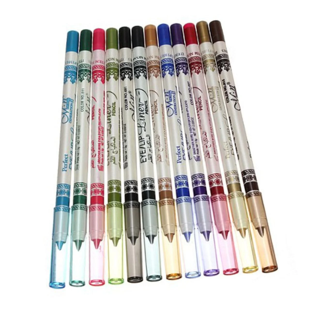 Олівець Mikinona 12 кольорів для очей, блискучий, фото №3