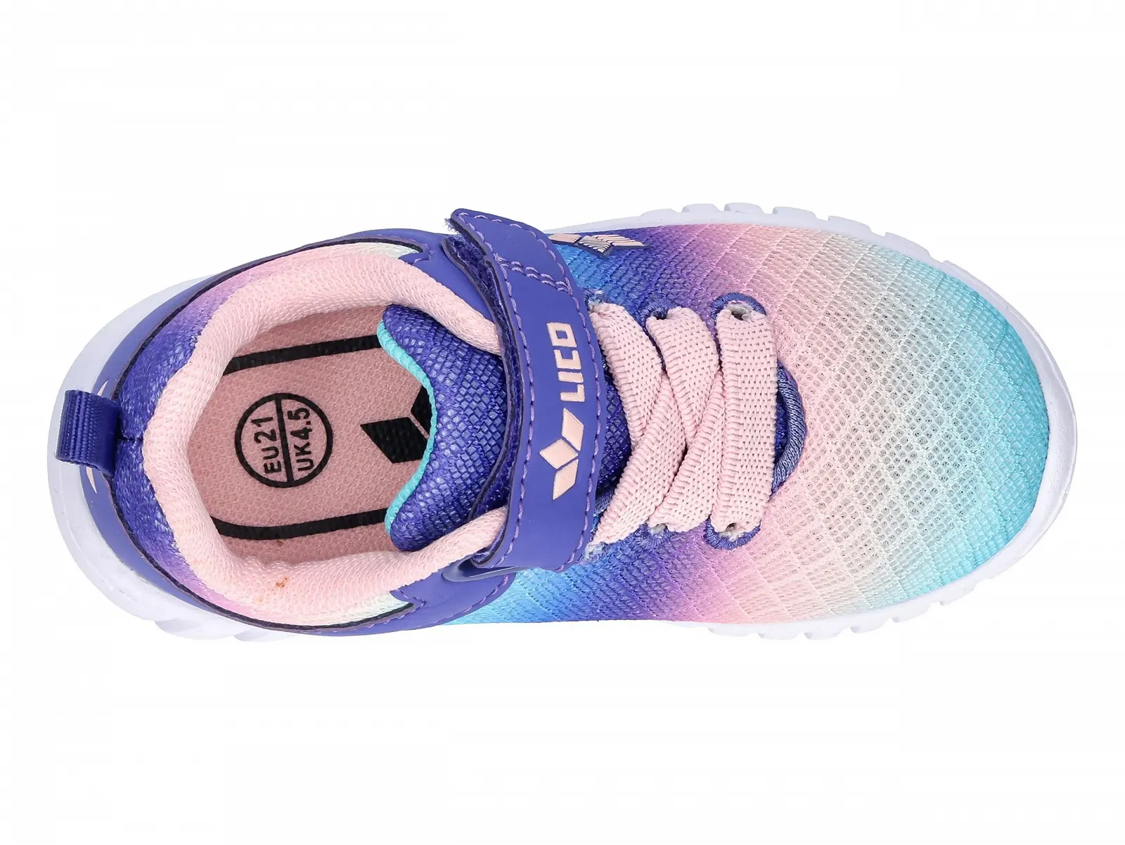 Первые шаговые Кроссовки Lico Mia Vs для детей, унисекс, фото №5