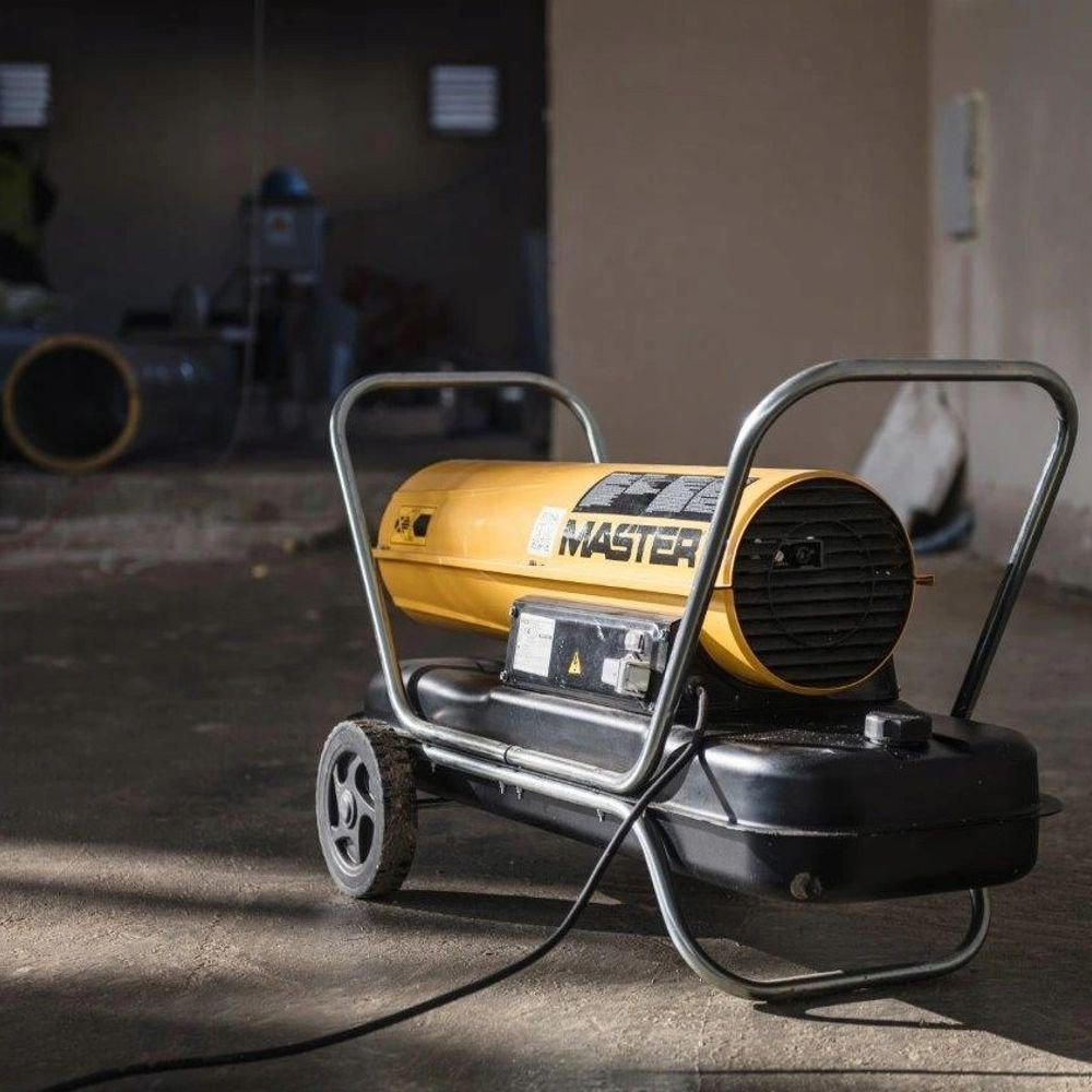 Дизельна теплова гармата MASTER B 150 CED прямого нагріву 44 кВт Оранжевий, фото №6