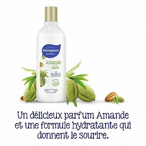 Гель для душу Monsavon Almond Very Soft 300 мл - Фото 1