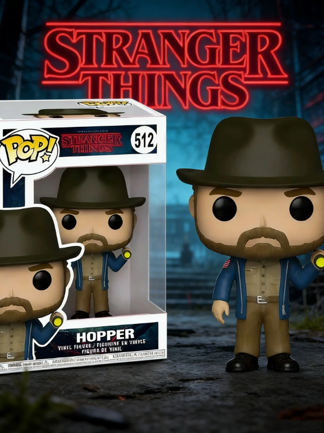 Фігурка Гопер Дивні дива Stranger Things Hopper Pop Поп дитяча іграшка 10 см №512, фото №1
