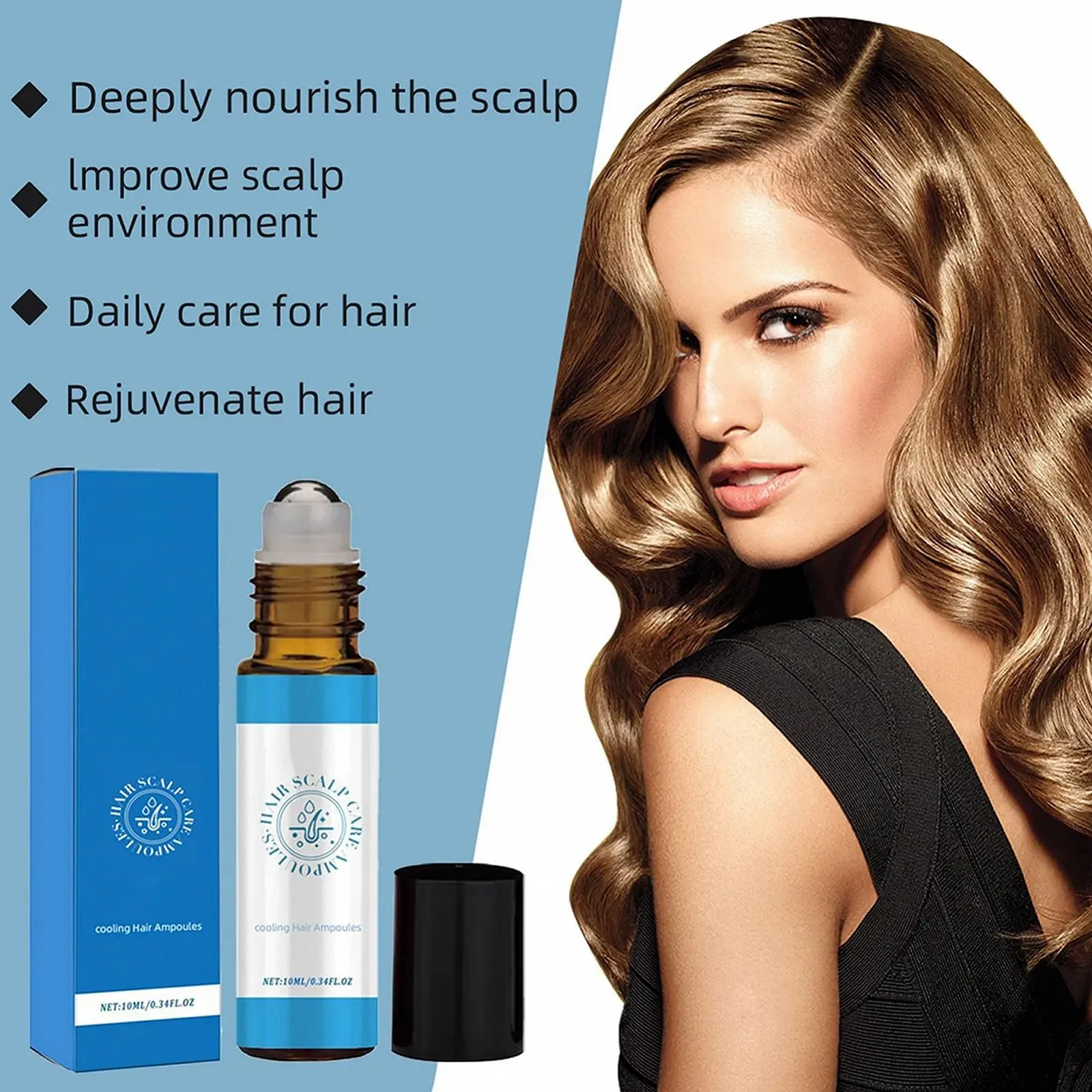 Олія для росту волосся GkgWuxf, 10 мл Роликовий активатор для коренів волосся, фото №8 Олія для росту волосся GkgWuxf, 10 мл Роликовий активатор для коренів волосся, фото №8