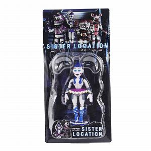 Фигурка Ballora FNAF Sister Location Pizzeria Simulator, 14 см, подвижная, виниловая, коллекционная, Animatronics, со светом - Фото 1