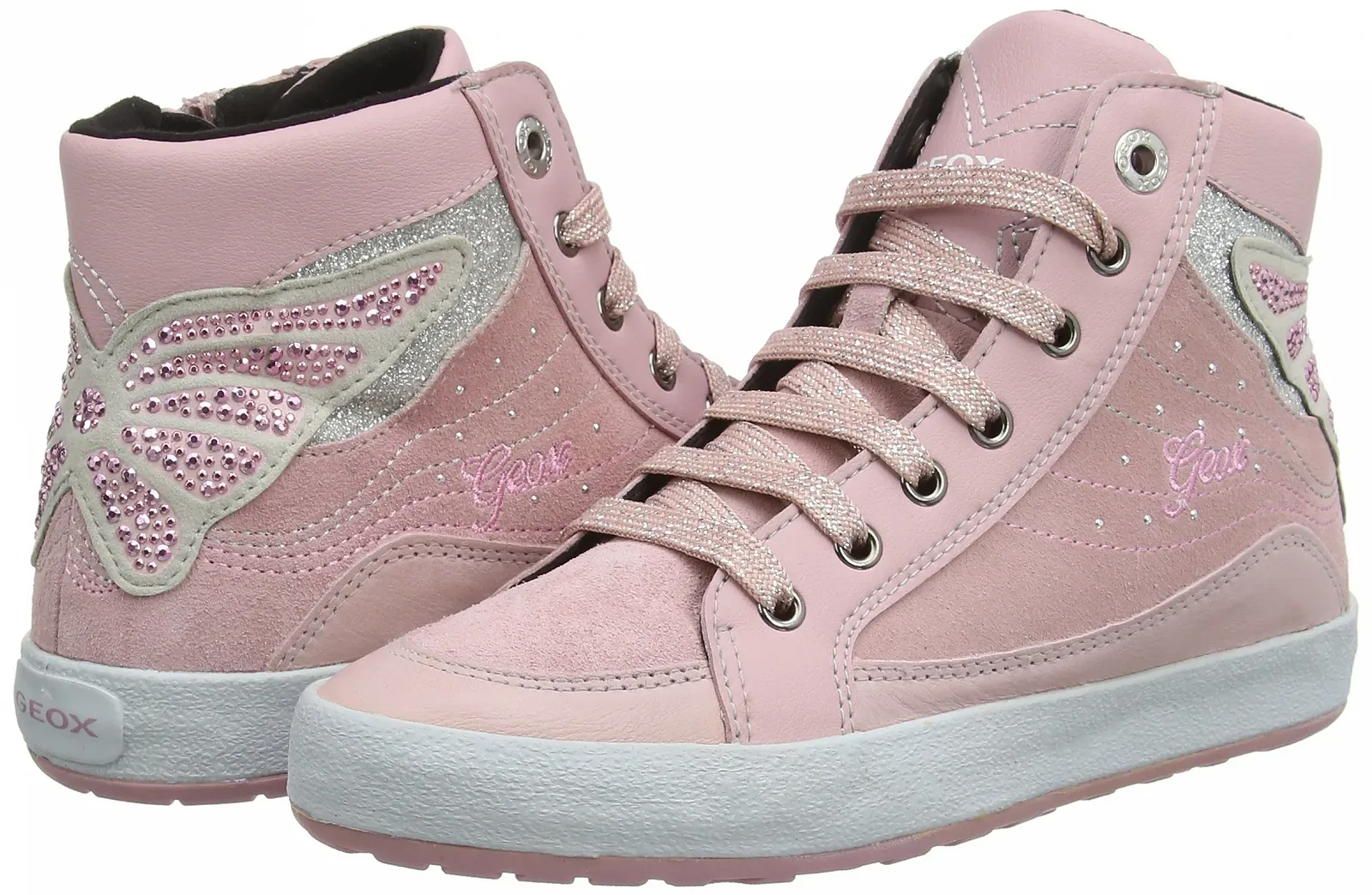 Високі снікерси Geox JR WITTY A для дівчинки, фото №7