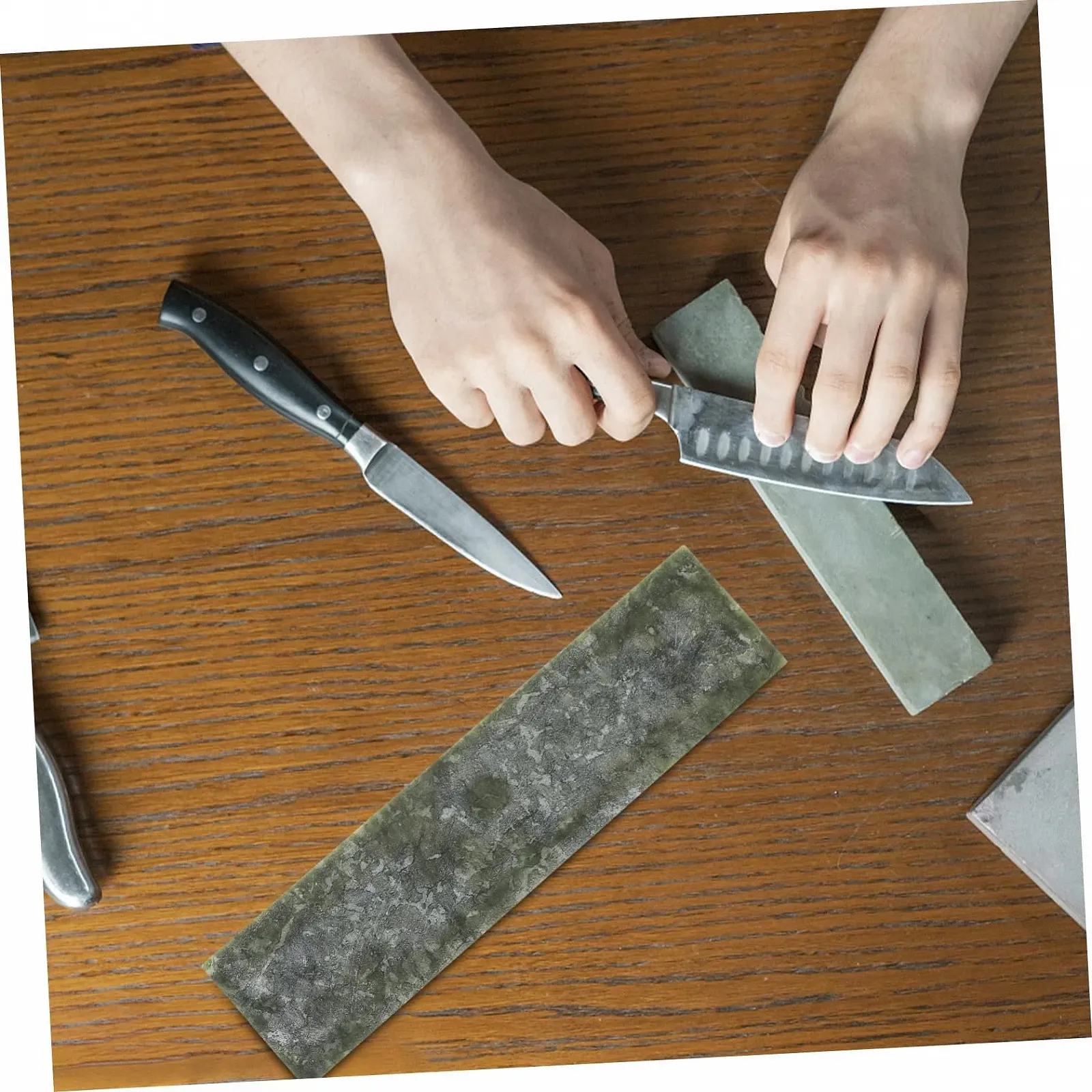 Точильний камінь Natural Whetstone прецизійний портативний для кемпінгу, фото №9