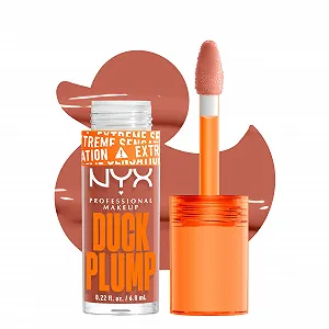 Блеск для губ NYX Professional Makeup Duck Plump Lip Lacquer Apri-Caught - Фото 1