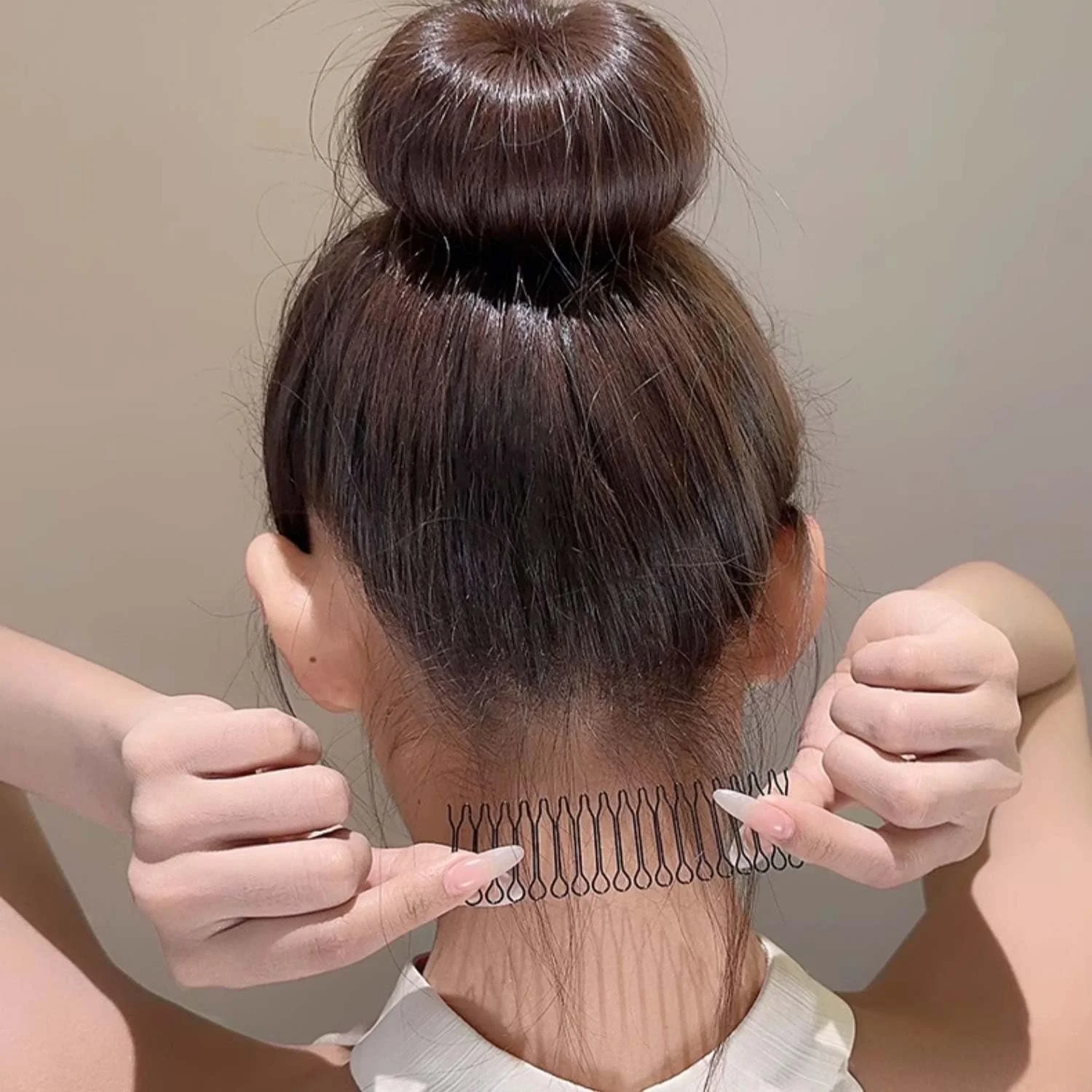 Жіночий обруч для волосся з кліпсами, 4 шт., фото №7