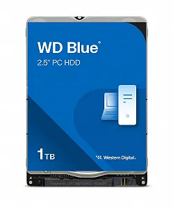 Жесткий диск Внутренний WD Blue 1ТБ 2.5" 5400 RPM SATA 6 Гбит/с 128 МБ Cache - Фото 1