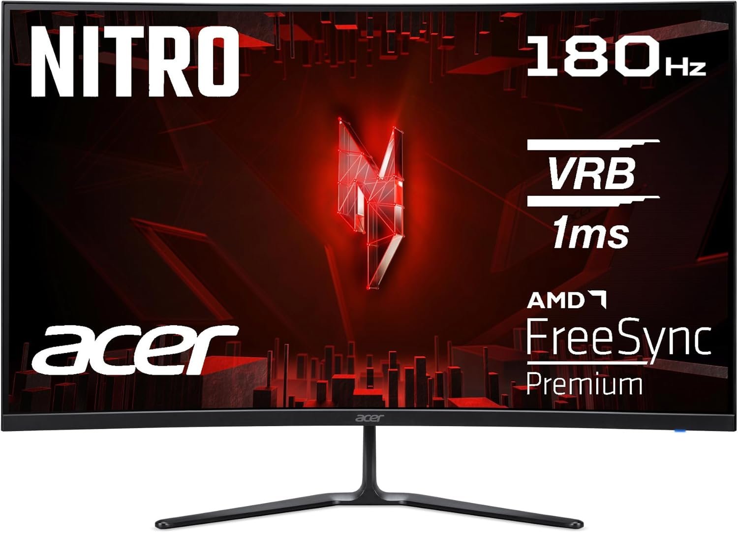 Монітор 31.5" Acer Nitro ED320QRS3 Full HD VA 180Hz, фото №1