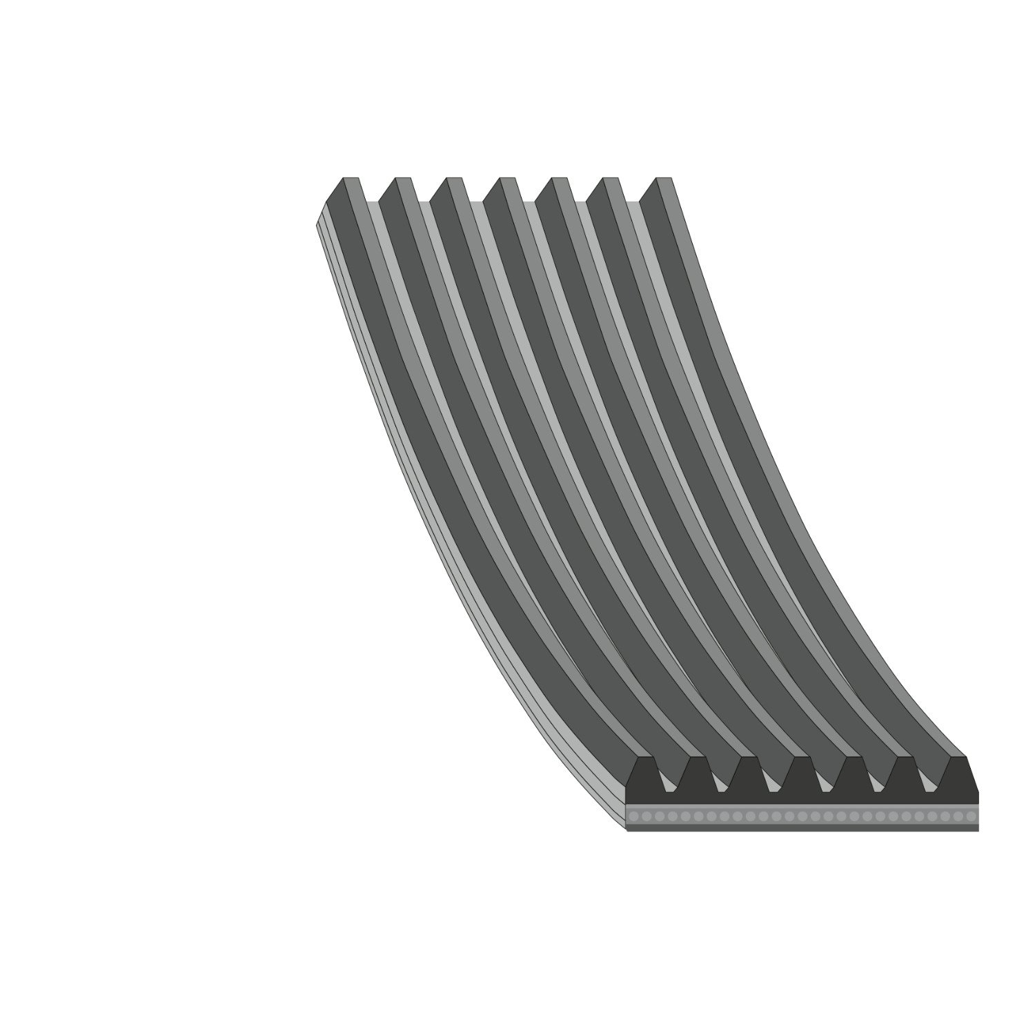 Поликлиновой ремень FEBI BILSTEIN 177663, фото №1