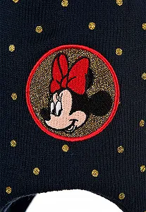 Зимова шапка дитяча Sun City Minnie Mouse для дівчаток з помпоном synthetic.ua - Фото 1