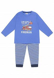 Піжама SALT AND PEPPER для хлопчиків Firetruck - Фото 1