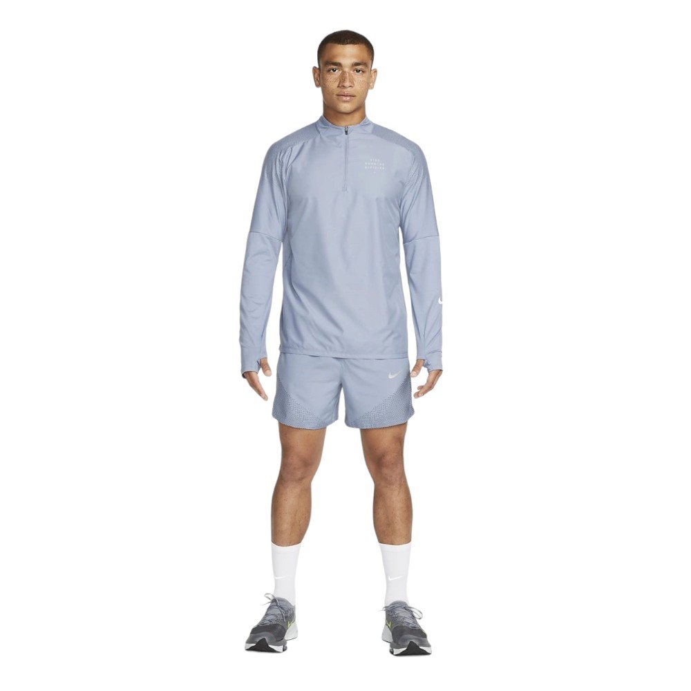 Джемпер NIKE DRI-FIT RUN DIVISION FLASH ELEMENT 1/2 ZIP SHIRT S, фото №3