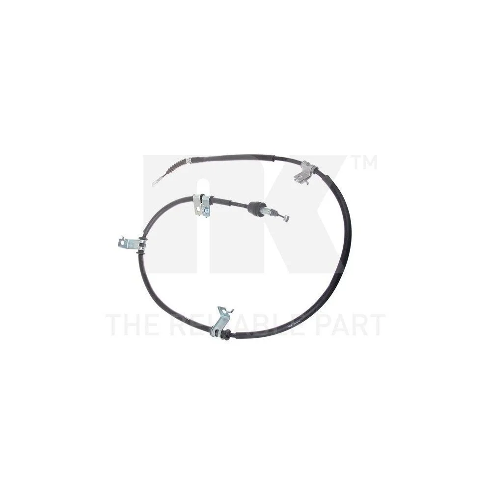 Трос стоянкового гальма NK 903440 для HYUNDAI лівий, фото №1