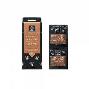 Маска для лица Apivita Укрепляющая и Восстанавливающая с Маточным Молочком 2x8мл - Фото 1