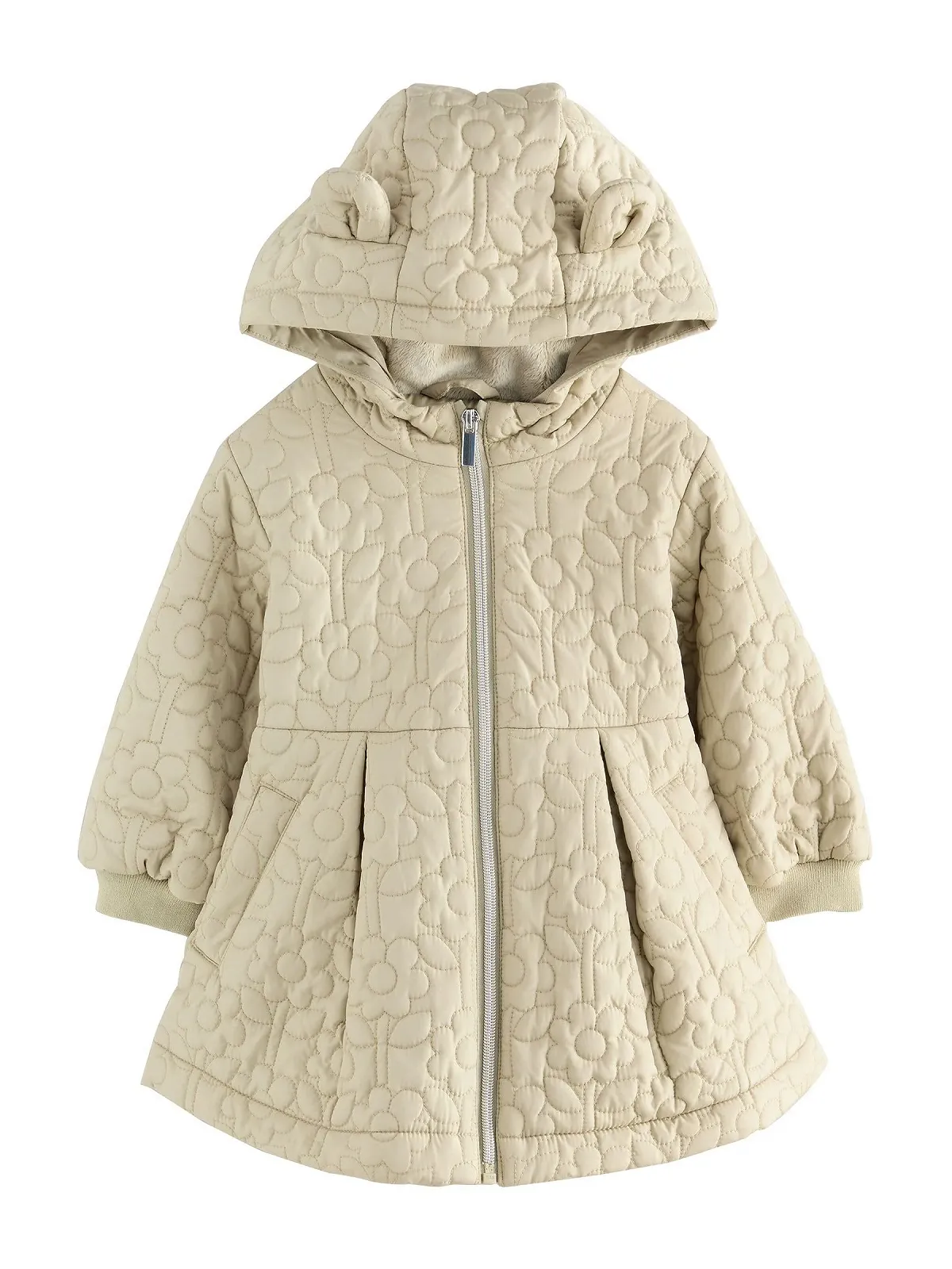 Девочка Водоотталкивающее стеганое пальто Next, фото №1