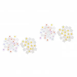 Аксессуары для ногтей Healvian, 200 шт., трехмерные, для DIY, подвески, маленькие цветы, 3D смола - Фото 1