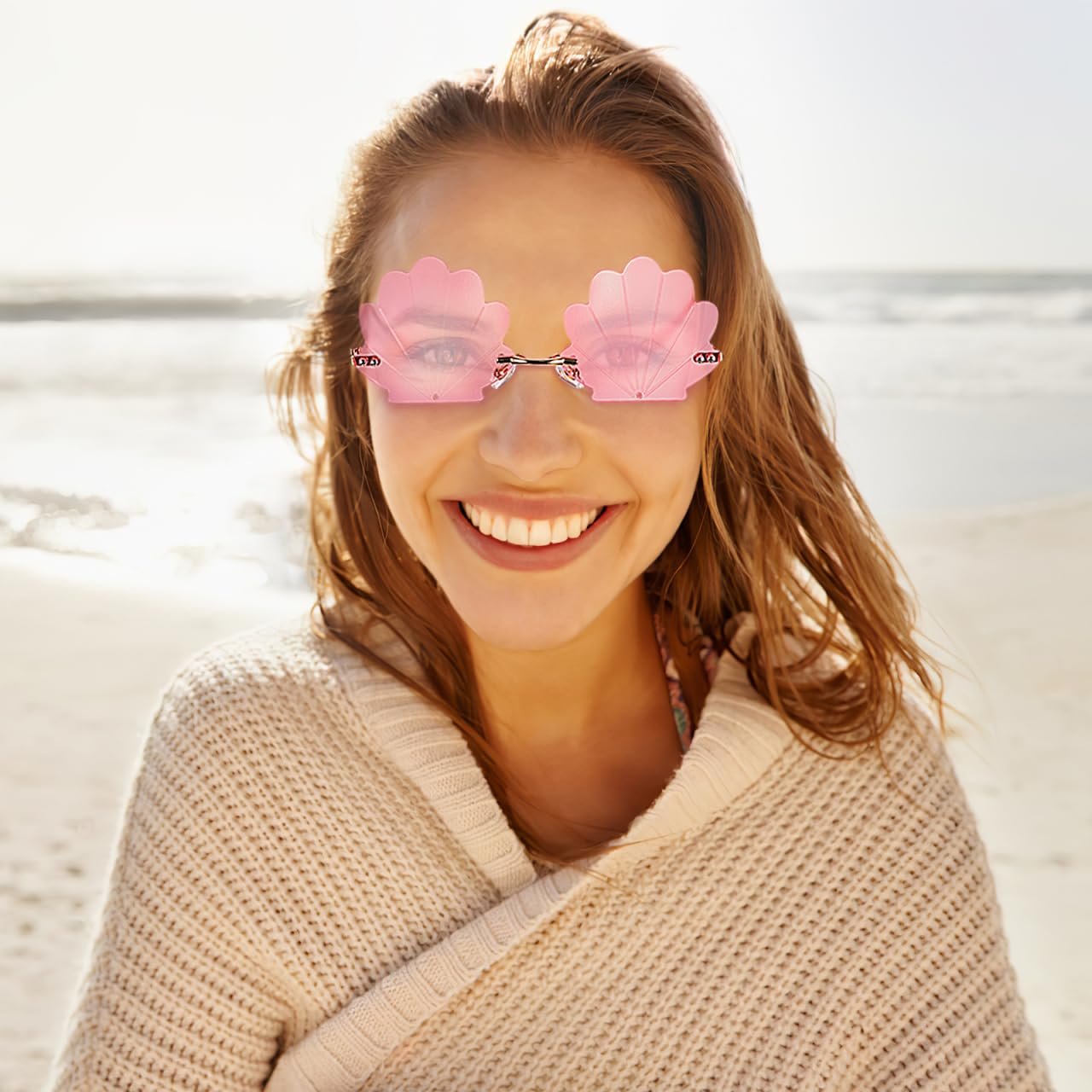 Сонцезахисні окуляри Garneck Fashion Shell, 2 шт, M, фото №9